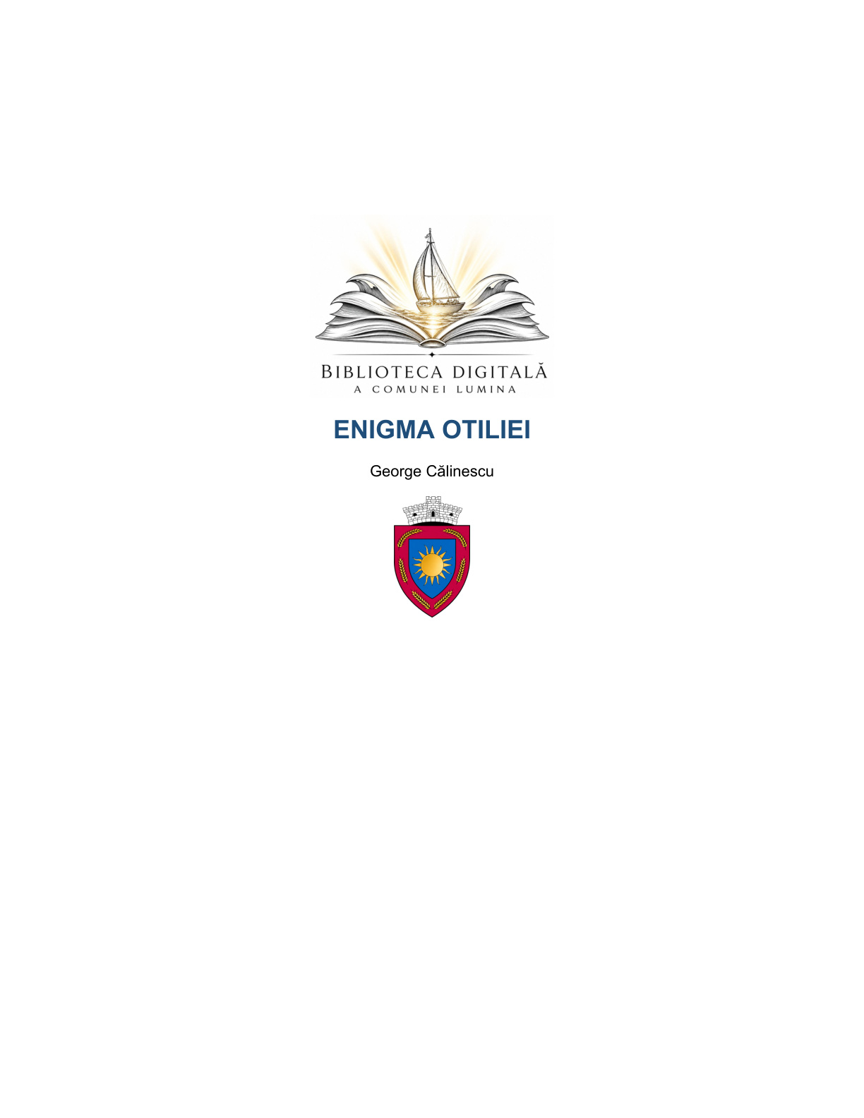 Enigma Otiliei — Ghid BAC