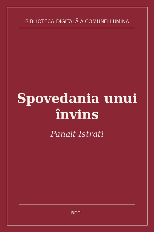 Spovedania unui învins